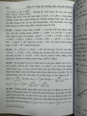 BÀI TẬP HÌNH HỌC PHẲNG - KVANT 17 - Sharygin - Nguyễn Hữu Điển dịch