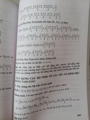 Các chuyên đề chọn lọc sáng tạo và chứng minh bất đẳng thức hình học