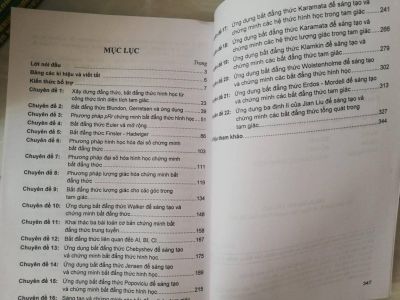 Các chuyên đề chọn lọc sáng tạo và chứng minh bất đẳng thức hình học
