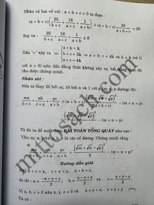 Các bài toán bất đẳng thức có nhiều cách giải - Nguyễn Đức Tấn