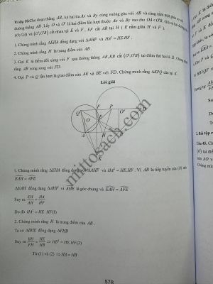 Bồi dưỡng HSG TOÁN 9 - Tập 1 - Hình học phẳng (miễn phí giao hàng)
