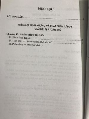 Định hướng và phát triển tư duy giải bài tập Toán Khó lớp 8 - Nguyễn Đức Tấn (miễn phí giao hàng)