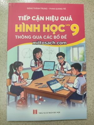 BỘ HÌNH HỌC LỚP 9 (2 quyển)  - ĐẶNG THÀNH TRUNG ( miễn phí ship ))