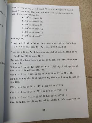 351 BÀI TOÁN SỐ HỌC CHỌN LỌC BDHSG LỚP 8 & 9