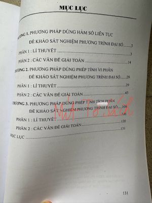 Bài giảng kháo sát nghiệm phương trình - Lê Hoành Phò