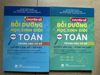 Chuyên đề BDHSG TOÁN THCS - TS Lưu Bá Thắng (trọn bộ - miễn phí ship)