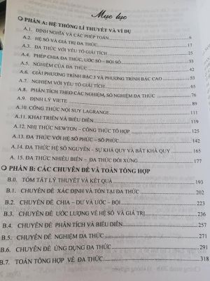Chuyên Khảo đa thức - Nguyễn Tài Chung