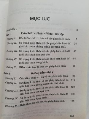 Các bài tập về các phép biến hình - Nguyễn Vĩnh Cận