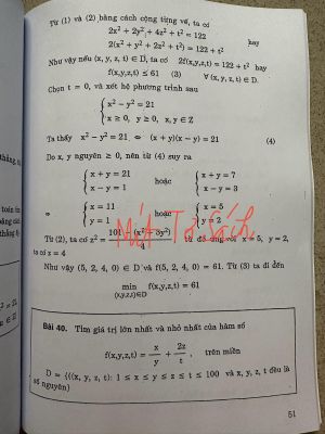 Các phương pháp tìm giá trị lớn nhất nhỏ nhất 8-9- Phan Huy Khải