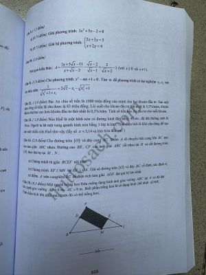 102 đề Khảo Sát, Thi Thử vào lớp 10 Các Tỉnh Thành (Chương trình mới)