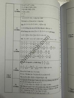 Tuyển chọn và hướng dẫn giải 123 đề thi học sinh giỏi Toán 6 (năm 2023-2024)