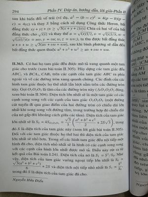 BÀI TẬP HÌNH HỌC PHẲNG - KVANT 17 - Sharygin - Nguyễn Hữu Điển dịch