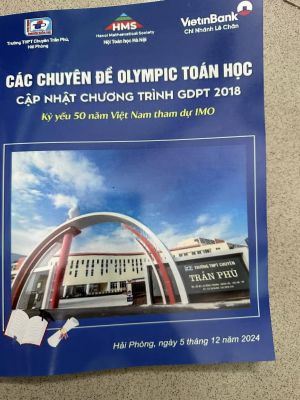 Các chuyên đề Olympic Toán học cập nhật chương trình 2018