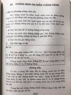 Chứng minh hình học 9 - Nguyễn Phúc Trình