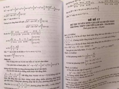 Bồi Dưỡng Học Sinh Giỏi Toán 9 - Ôn thi vào 10 Chuyên Toán  - Nguyễn Đức Tấn