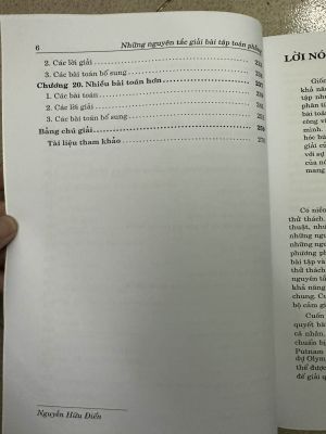 NHỮNG NGUYÊN TẮC GIẢI BÀI TẬP TOÁN - Martin J. Ericson Joe Flowers - Nguyễn Hữu Điển dịch