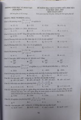 150 ĐỀ KIỂM TRA ĐỊNH KỲ TOÁN 9 - CHƯƠNG TRÌNH MỚI (Miễn phí giao hàng)
