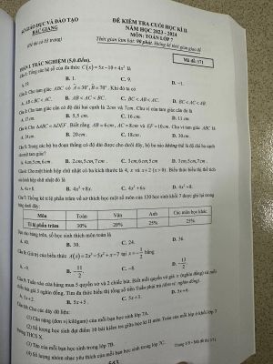 Tuyển tập 169 đề kiểm tra định kỳ toán 7 (Sách kết nối tri thức - miễn phí giao hàng)