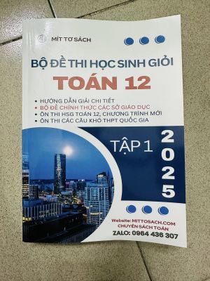 Bộ đề Học sinh giỏi Toán 12 chương trình mới - Tập 1 - Đề thi các tỉnh (Miễn phí ship)