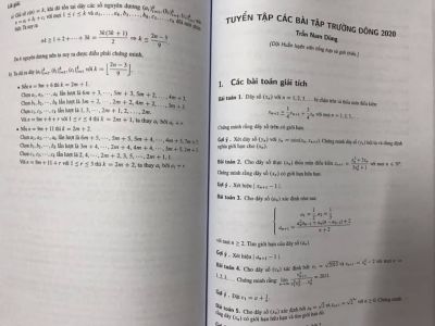 Tài liệu chọn lọc Trường Đông Toán học miền nam năm 2020