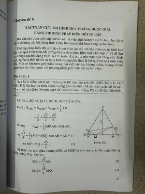 Các bài toán hình học hay  nhiều cách giải - Tập 2 - Nguyễn Đễ