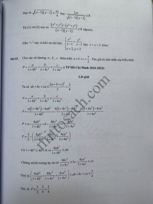 Bồi dưỡng HSG TOÁN 9 - Tập 4 - Bất đẳng thức - Cực trị trong Đại số và hinh học (miễn phí giao hàng)