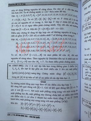 Tinh lọc các chuyên đề Bồi dưỡng Olympic Toán 10 - Huỳnh Công Thái