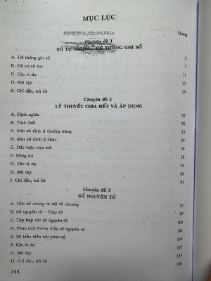 CÁC CHUYÊN ĐỀ MÔN TOÁN ( dùng cho học sinh giỏi cấp 2)  tập 1 - Trương Công Thành, Nguyễn Hữu Thảo