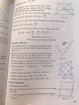 Em học toán 8 - Vũ Hữu Bình - trọn bộ 4 tập (miễn ship)