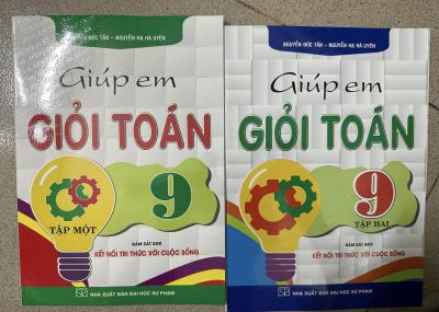 GIúp em giỏi Toán 9 (trọn bộ 2 tập - miễn phí giao hàng)