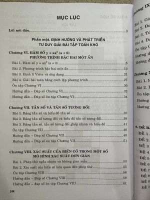 Định hướng và phát triển tư duy giải bài tập Toán Khó lớp 9 - Nguyễn Đức Tấn (miễn phí giao hàng)