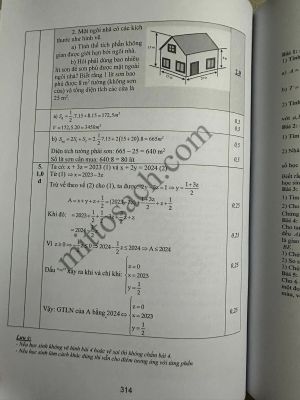 Tuyển chọn và hướng dẫn giải 123 đề thi học sinh giỏi Toán 7 năm 2023-2024