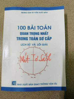 100 bài toán quan trọng trong toán sơ cấp