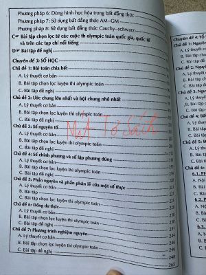 Tinh lọc các chuyên đề Bồi dưỡng Olympic Toán 10 - Huỳnh Công Thái