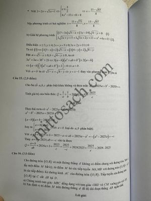 100 đề thi HSG Toán 9 năm 2025 (miễn phí giao hàng)