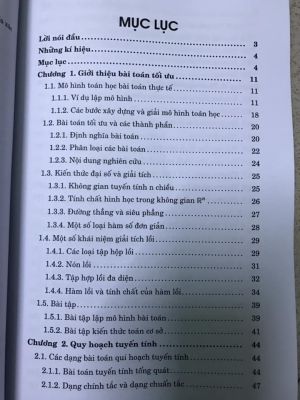 Tối ưu tuyến tính và ứng dụng - Nguyễn Hữu Điển 