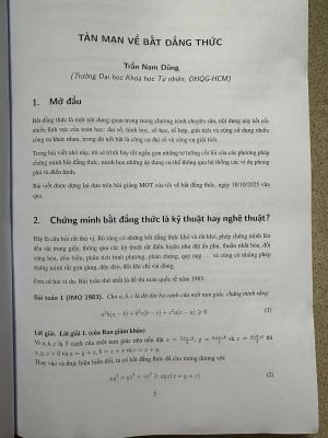 Gặp gỡ Toán học 2025 