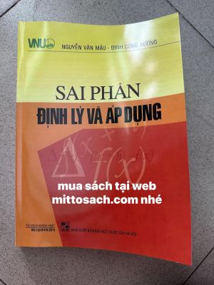 SAI PHÂN & ĐỊNH LÝ ÁP DỤNG -Nguyễn Văn Mậu