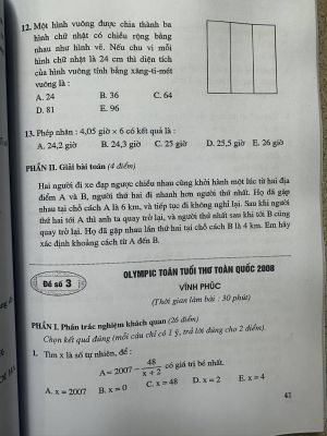 Tuyển chọn 10 năm toán tuổi thơ - tuyển chọ các đề thi toán tiểu học - Vũ Kim Thủy, Nguyễn Xuấn Mai, Trần Thị Kim Cương