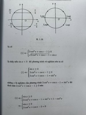 Một số bài giảng về phương trình lượng giác