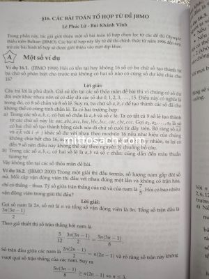 Bài giảng chuyên Toán cho HS năng khiếu - Nguyễn Tăng Vũ