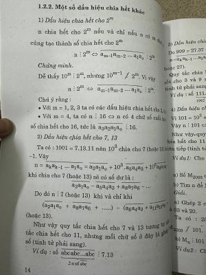 Lý thuyết số: Các định lí cơ bản và Bài tập chọn lọc - PGS Vũ Dương Thụy - Nguyễn Văn Nho - Trần Hữu Nam