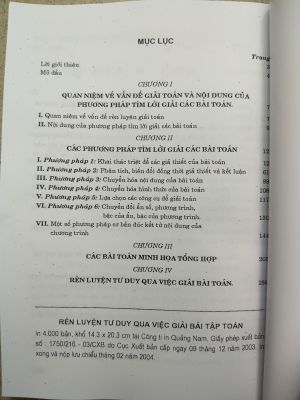RÈN LUYỆN TƯ DUY QUA VIỆC GIẢI BÀI TẬP TOÁN - Nguyễn Thái Hòe