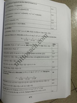 Tuyển chọn và hướng dẫn giải 123 đề thi học sinh giỏi Toán 8 chương trình mơi 2023-2024