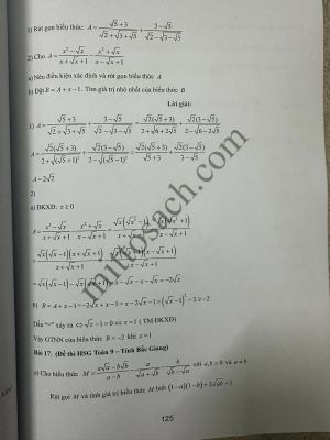 Bồi dưỡng HSG TOÁN 9 - Tập 2 - Đại số - Phương trình, hệ, căn thức, đa thức (miễn phí giao hàng)