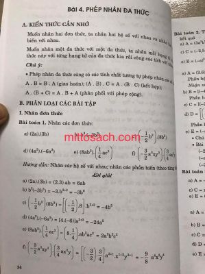 Phân Loại và giải chi tiết các dạng bài tập Toán 8 - Sách kết nối (miễn phí giao hàng)