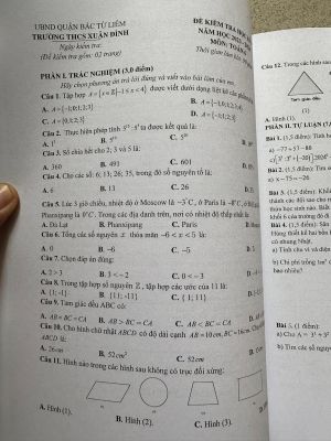 Tuyển tập 169 đề kiểm tra định kỳ toán 6 (Sách kết nối tri thức - miễn phí giao hàng)