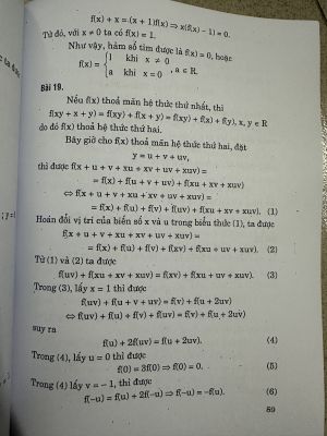 200 bài vô địch Toán - Tập 8: Phương trình hàm