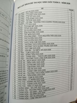 TUYỂN CHỌN & HƯỚNG DẪN GIẢI 100 ĐỀ THI HSG TOÁN 8-2026