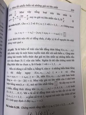 Giải toán bằng phương pháp đại lượng cực biên.